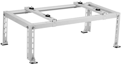 Mini-Split-Bodenständer-Klimaanlagen-Stützhalterung,Universeller Hochleistungs-Kondensatorständer Kanallose Klimaanlagen Wärmepumpensystem AC-Halterung den Außenbereich,für Kompressoren HVAC-Systeme