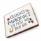 Magnet aus Buchenholz Kühlschrankmagnete mit Sprüchen (Glücksmagnet - Ich Passe auf Dich auf)