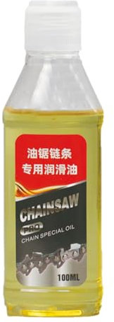 Monozoz Motorcycle Chain Oil, Chain Oil for Chainsaw - Noise Reduction, 100 ml Chainsaw Oil Lubricant | Maintenance Tool, Professional Chain Oil, Chain Lubricant for Garden Industrial Equipment
