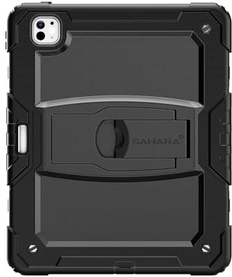 Sahara - Raider Series Heavy Duty Case für iPad Pro (M4) 13 Zoll 2024, Scorpion Black, (TB00385)