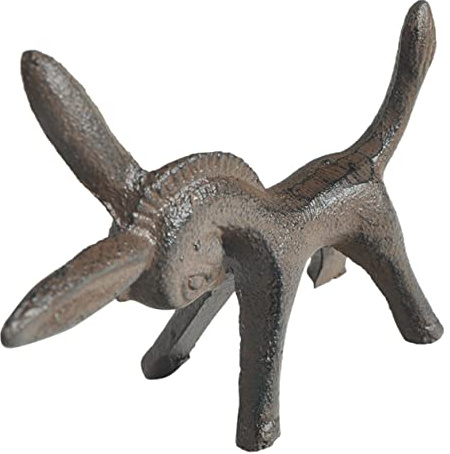 IMIKEYA Esel Figur Eisen Kunsthandwerk Büro Home Decor Vintage Stil Attraktive Oberfläche