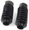 BWZJS Motorrad 41mm, Gabel-Abdeckungen vorne Gummi-Gamaschen Gators Shock Boots, for Harley, Softail FXST Dyna FXDWG vordere Stoßdämpferkappe