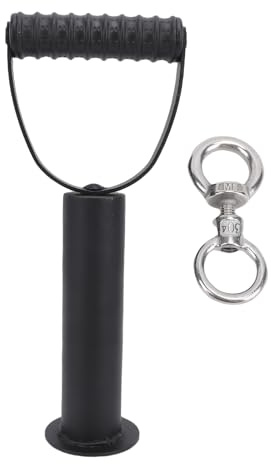 Adjustable Kettlebell Handle, 100kg Bearing Capacity Weight Plate Kettlebell Grip Weight Plates Handle for Home Gym Workout