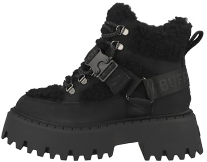 Buffalo Aspen Com Md Wm Women's Distinctive Logo Buckle Platf Platforms
