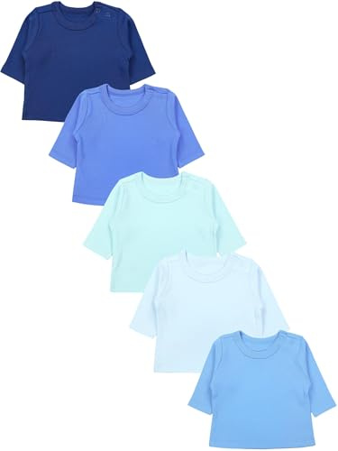 TupTam Baby Jungen Langarmshirt 5er Set