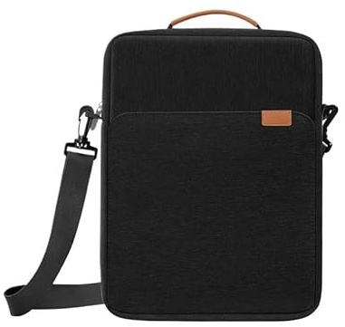 Portable Storage Bag Suitable For Honor Pad 10 V9 X8a X9 9 8 11 11.5 12.1 Sleeve Pouch With Shoulder Strap(Black,Pad X8a)