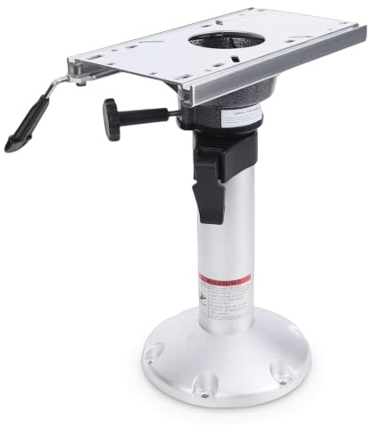 Dpofirs Bootssitz-Pedestal mit Gleitschiene, Sitzsockel mit Verstellung,