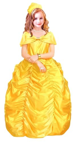 W WIDMANN MILANO Party Fashion - Kinderkostüm Beauty Queen, Prinzessin Kleid Mädchen, Märchen Verkleidung, Mottoparty