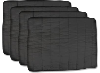 WALDHAUSEN Bandagierkissen, 4er Set, schwarz