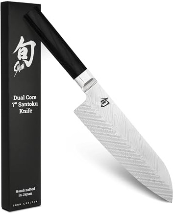 Shun Santokumesser mit zwei Kernen, 17,8 cm