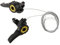 Toygogo Preumium Y Universal 1 Juego De Palanca De Cambio De Pulgar para Bicicleta De Montaña con Cable De Cambio De Freno - Velocidad 3x5 / 3x6 / 3x7 O Veloc