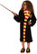 Harry Potter Hogwarts Kinder Bademantel - Schwarz, Größe - Alter 13-15 Jahre