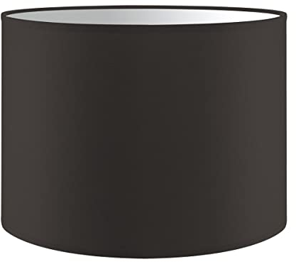 Paralume rotondo | Bling | Moderno Cotone Paralume tessuto | Paralume Dritto | Paralume cilindrico | Attacco E27 | diametro 25cm altezza 19cm | kleur | Adatto per interni IP20 |