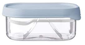 Mepal - Obstbox Take a Break - Obstbox zum Mitnehmen für frisches Obst - Box mit Kleiner Obstgabel Take a Break Lunchbox - 250 ml - '22 Nordic Blue