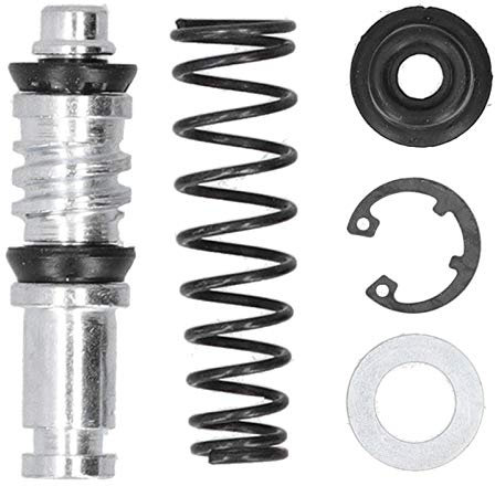 Kit di Riparazione Pompa Freno Frizione Moto, Pompa Freno Frizione 12,7 Mm Guarnizioni Molla Pistone Moto Riparazione Cilindro Maestro sostituzione per Scooter Motocross