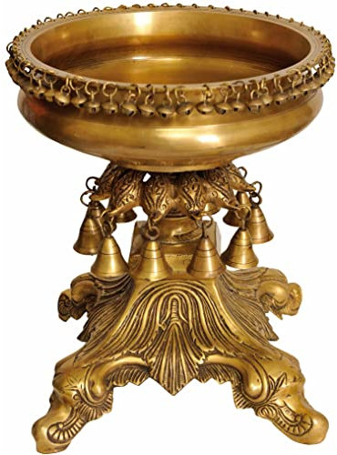 Crafting with Love A Beautiful Vessel with Designer Look in Antique URLI Enhance The Beauty of Your Home , Size : 20