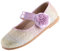 EIGHT KM Scarpe da Bambina Piccola Mary Jane Principessa da Sposa Ballerine EKM7063 Scintillante Luccichio Fiore Camelia Minerva Arcobaleno EU Taglia 30