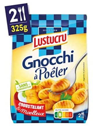 Lustucru Gnocchi a poeler - Le paquet de 325g