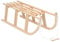 INLIFE Schlitten 110x40x34 cm Sperrholz,6.57kg,93702