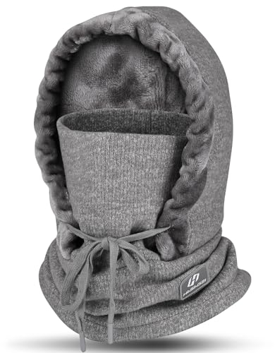 GXCROR Sturmhaube Balaclava Sturmhaube Motorrad Skimaske Sturmhaube Fahrrad Balaclava Herren Damen Warm Fleece Sturmhaube Winter Ski Maske Männer Frauen für Ski Motorrad Fahrrad