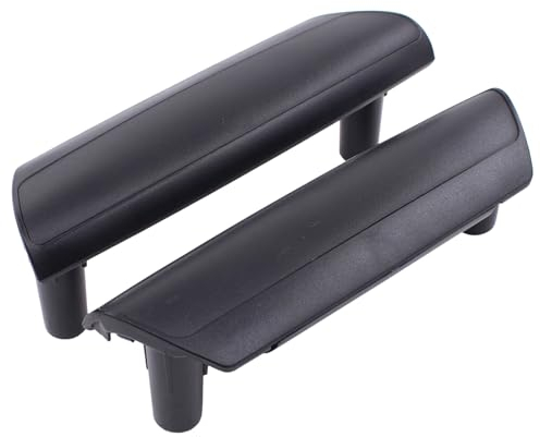 Doo Engy Griff Innen Türgriff Abdeckung Türgriffabdeckung Halterung Handgriff Zuziehgriff Blende Links Und Rechts Schwarz Griffschale für VW T5 Transporter Multi-van 2003-2009