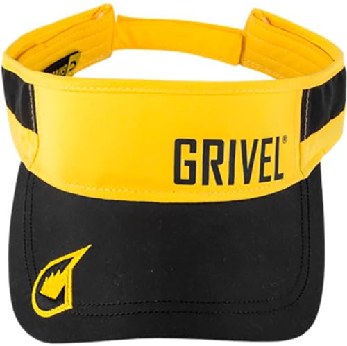 Grivel Visor Visier, leicht und kühl, auch als Helmunterhelm, Schwarz, Schwarz
