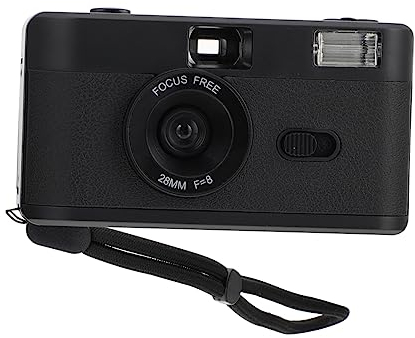 Angoily Wiederverwendbare Retro-filmkamera Integriertem Blitz Fokussierfrei Batterielos Kompakt Und Praktisch Für Vintage-Fotos Und Kreative Bilder