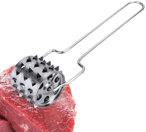 Rollender Fleischklopfer, Steakklopfer, Nadelroller, Steakklopfer, Nadelroller, Fleischklopfer, -Küchenklopfer für Schweinefleisch, Rind, Huhn
