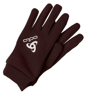 Odlo Unisex Guanti Stretchfleece Liner, Fudge, Xs