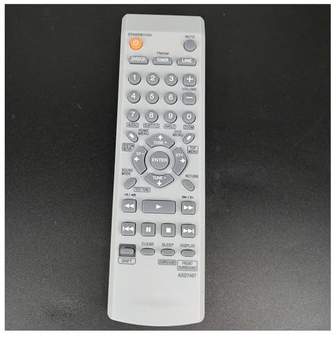 Mando a Distancia de Repuesto AXD7407 for Pioneer DVD/CD XV-DV232 XV-DV240 XV-DV350 S-DV232 S-DV340ST S-DV240SW