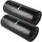 VAKOWOO 40 Bin Bags Liners, 150L Black Refuse Sacks, Leak Resistant, 30 μm Wheelie Bin Liner Rubbish Garbage Bags for Every Day Use, Kitchen, House Hold, Office (900mm X 1100mm)