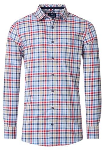 Redmond Freizeithemd kariert Comfort Fit