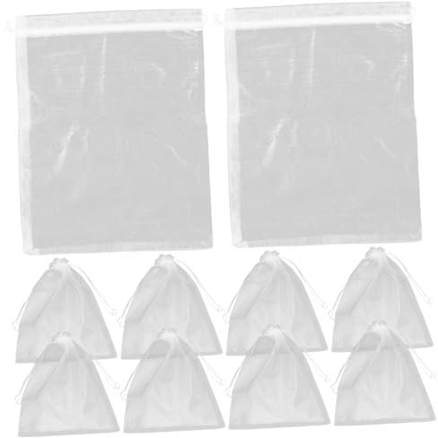 GAROZATION 10stücke Organza Beutel Mit Kordelzug Atmungsaktive Aufbewahrungstaschen Für Puppen Und Plüschtiere Für Geschenkverpackung Und Spielzeugorganisation