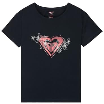 Roxy Kurzarm-T-Shirt LILYREGULAR Night Girls schwarz