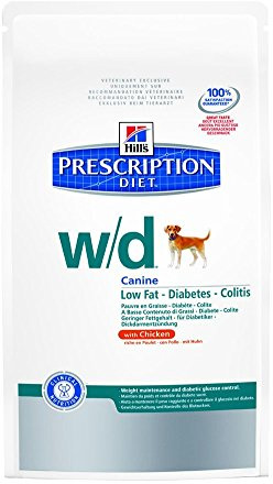 Hills Prescription Diet W/D Low Fat Dry Dog Food 4 Kg