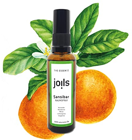 JOILS Raumspray Sansibar, naturrein, 50ml, ätherisches Öl für Ihr Zuhause und Büro