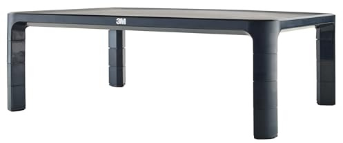 3M Adjustable Computer Monitor Stand, 16 in x 12 in x 13.6 in