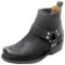 Bangla City Biker Westernstiefel Kurzstiefel Motorrad Stiefel Biker Schwarz 45