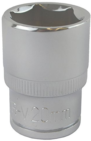 AB Tools 20mm 1/2 Drive Shallow Metric Socket Single Hex / 6 Sided Bergen