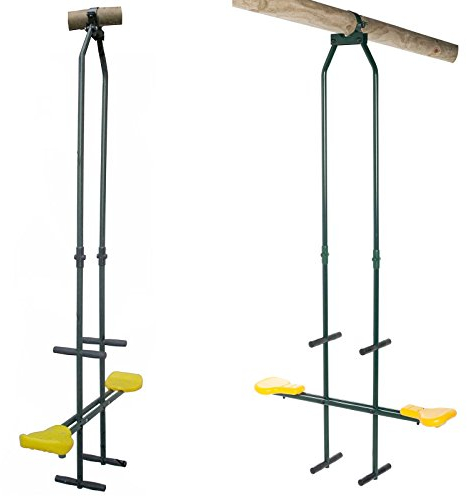 Balançoire à Bascule Duo - Balançoire à Bascule en métal pour Deux Enfants - Portique - Vis-à-vis de Gartenpirat®