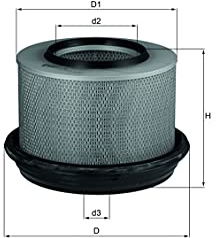 MAHLE LX 268 Luftfilter für Mercedes-Benz NG u.a.