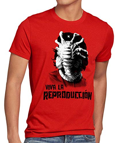 style3 Viva Facehugger T-Shirt Herren Revolution Revolution Liberta Xenomorph