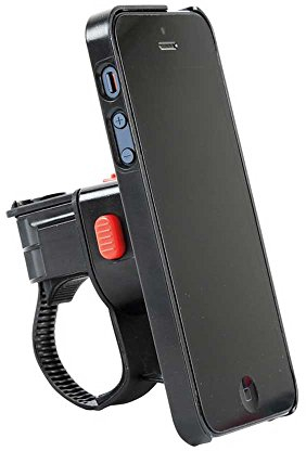 Zefal Smartphone Halterung Z-Console Lite iPhone 4/4S/5/5S/5C Halter, schwarz, 10 x 5 x 10cm