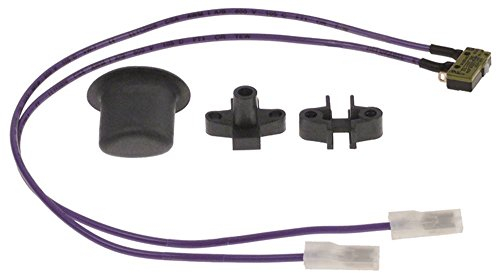 Santos Micro-interrupteur pour moulin à café Nr55 Connecteur plat 4,8 mm 1NO 0,3 A 30 V 85 °C