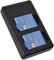 DSTE Batterie de Remplacement en 2 pièces EN-EL12 Batterie + Double Chargeur USB kompatibel mit Nikon Coolpix AW100 Coolpix AW100s Coolpix AW110 Coolpix AW110s Coolpix AW120s