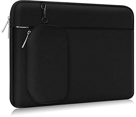 Alfheim 13-13.3 inch Laptop Sleeve Case, Waterproof Lightweight Protective Notebook Bag with Detachable Accessory Pocket, Compatible with 13 MacBook Air 2010-2020, 13 MacBook Pro 2012-2020 Retina