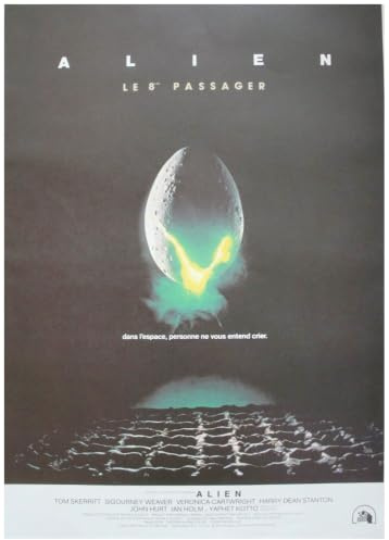 Alien Filmposter Rolle, klein 40 x 53 cm, 1990 Ridley Scott