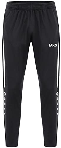JAKO Herren Polyesterhose Power, Schwarz/Weiß, S