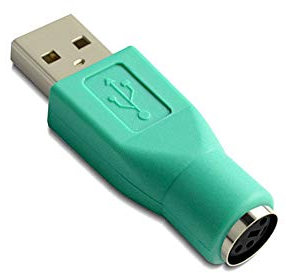 Fliyeong Adattatore di conversione USB A maschio - PS / 2 femmina pratico e popolare