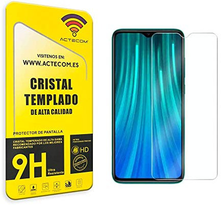 actecom® Protector Pantalla Compatible con XIAOMI REDMI 9A / REDMI 9C / REDMI 9 Cristal Templado XIAOMI REDMI 9C 6.53 Anti-Choque
